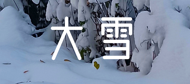 今日大雪 | 清風一念，落雪為安。 盼歲月無恙，今冬不寒。